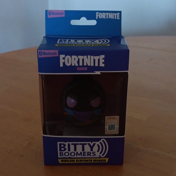 Bitty Boomers Fortnite RAVEN Portable Bluetooth Speaker - Picture 2 of 5